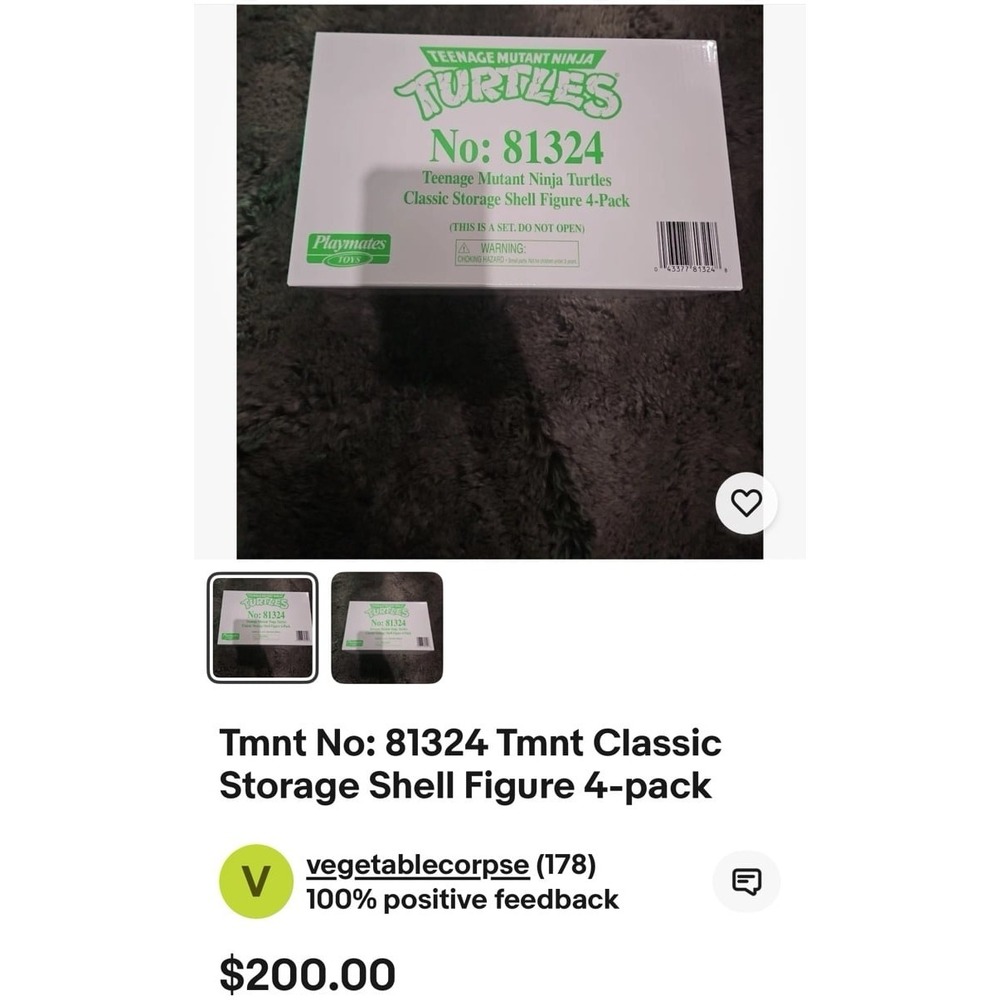 Teenage Mutant Ninja Turtles 4 pack